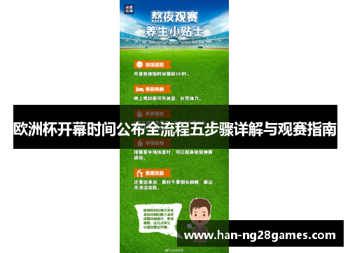 欧洲杯开幕时间公布全流程五步骤详解与观赛指南
